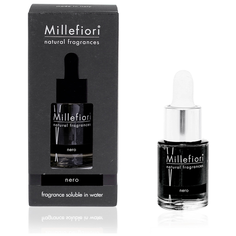 Millefiori Milano / HYDRO / Концентрат для аромалампы Черный 15мл. FRAGRANCE SOLUBLE IN WATER NERO