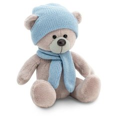 Мягкая игрушка Orange Toys Медведь Топтыжкин серый в шапке и шарфе 25 см
