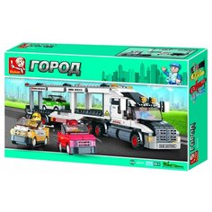 Конструктор SLUBAN Городская серия M38-B0339 TRANSPORTER TRUCK