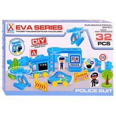 Конструктор Shantou Gepai Tong le Xing Eva Series H3202 Полицейский участок