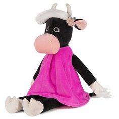 Мягкая игрушка Maxitoys коровка Даша в бархатном платье 23 см