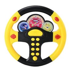 Развивающая игрушка TONG DE Веселые гонки 0582, желтый, черный
