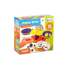 Обучающий набор Zabiaka Умные весы 4596969 желтый/синий/красный/черный