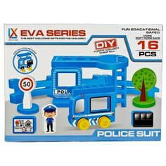 Конструктор Shantou Gepai Tong le Xing Eva Series B1657358 Полицейский участок