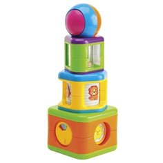 Развивающая игрушка Mioshi Умные блоки TY9072 4 детали, разноцветный