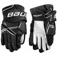 Защита запястий Bauer NSX S18 gloves Jr, р. Junior (10 дюйм.), черный Бауэр
