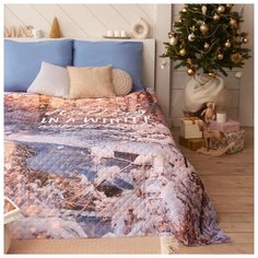 Покрывало Этель евро, Wonderland, 230*210 см, микрофибра