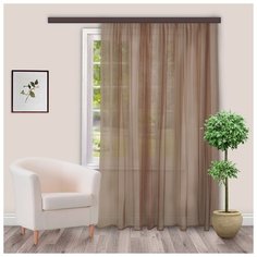 Штора-вуаль Witerra 500*260 см, какао, полиэстер 100%