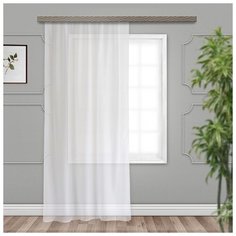 Штора-вуаль Witerra 500*285 см, белая, полиэстер 100%