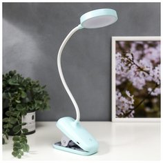 Лампа настольная Risalux 26*LED, 5 Вт, 3 режима, АКБ, USB, 8,5*12,5*45,5 см