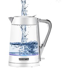 Чайник Polaris PWK 1715CGL WATER WAY PRO , белый