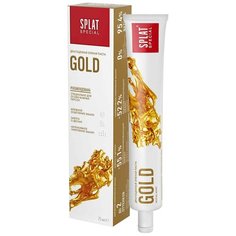 Зубная паста SPLAT Special Gold, розовое шампанское, 75 мл