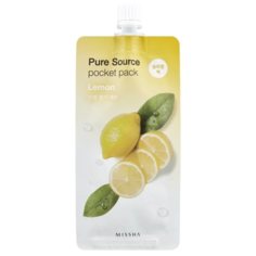 Missha Pure Source Pocket Pack Lemon ночная маска с экстрактом лимона, 10 мл