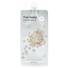 Missha Pure Source Pocket Pack Pearl ночная маска с экстрактом жемчуга, 10 мл
