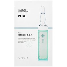 Missha Mascure Peeling Solution Sheet Mask отшелушивающая маска, 28 мл