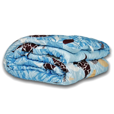 Одеяло АльВиТек Ватное, очень теплое, 172 х 205 см (голубой)