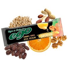 Ego Батончик фруктово-ореховый Superfood Киноа, 30 шт по 45гр ЭГО
