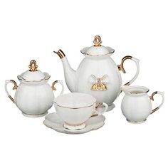 Чайный сервиз Lefard venezia 55-2300, 6 персон, 15 предм., белый
