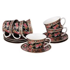 Чайный сервиз Lefard 760-666, 6 персон, 12 предм., мультиколор