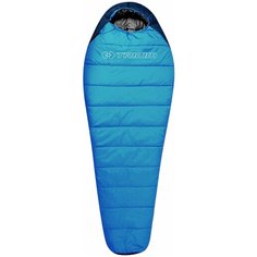 Спальный мешок TRIMM Sporty 185 sea blue/mid blue с правой стороны