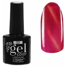 Гель-лак для ногтей Luazon 3D Gel color, 10 мл, 24-045 малиново-золотой