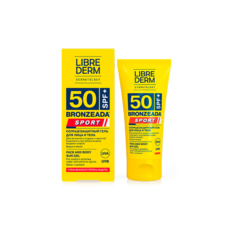 Librederm Bronzeada sport солнцезащитный гель SPF 50 50 мл