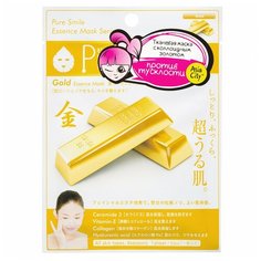 Sun Smile Pure Smile Essence Mask антиоксидантная маска с коллоидным золотом, 23 мл