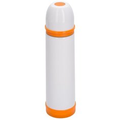 Классический термос REGENT inox Promo 94-4609, 0.5 л белый/оранжевый