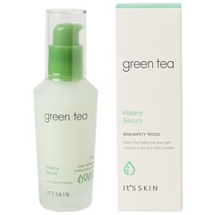 ItS SKIN Green Tea Watery Serum Сыворотка для лица для жирной и комбинированной кожи с зеленым чаем, 40 мл