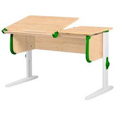 Стол детский ДЭМИ СУТ 25 120x55 см клен/зеленый/белый