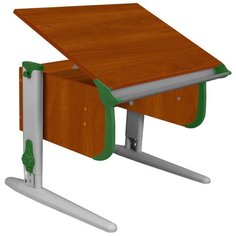 Стол детский ДЭМИ СУТ-24 75x55 см яблоня/зеленый/серый
