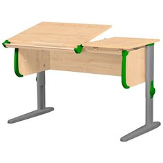 Стол детский ДЭМИ СУТ 25 120x55 см клен/зеленый/серый