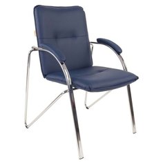 Стул Chairman 850, металл/искусственная кожа, цвет: синий