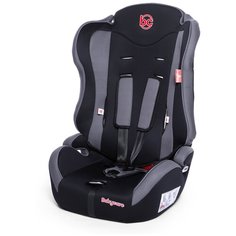 Автокресло группа 1/2/3 (9-36 кг) Babycare Upiter, черный/серый
