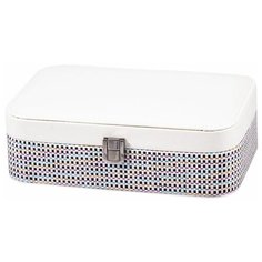 Русские подарки Шкатулка 84599 белый/черный