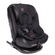 Автокресло группа 0/1/2/3 (до 36 кг) Babycare Shelter Isofix, эко-черный бамбук