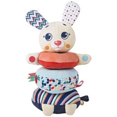 Пирамидка-сортер Happy Snail Зайка Лаки