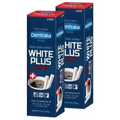 LION Зубная паста отбеливающая "Dentrala White plus", 150гр. * 2 шт