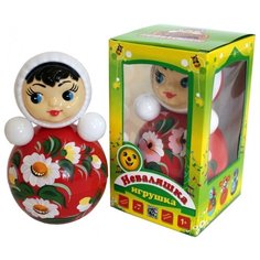 Неваляшка "Девочка", 15 см, расписная Котовские неваляшки