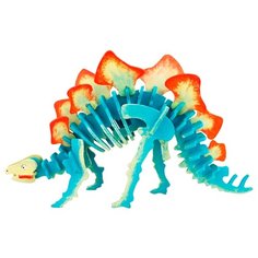 Деревянный конструктор-раскраска Robotime стегозавр Stegosaurus