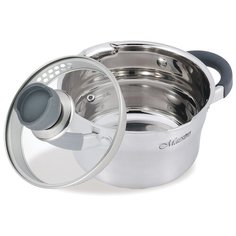 Кастрюля Maestro MR-3507-18, 2.4 л, серебристый