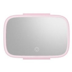 Автомобильное зеркало для макияжа Baseus Delicate Queen Car Touch-up Mirror с подсветкой (CRBZJ01-02, CRBZJ01-04) (pink)