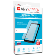 Пленка защитная lamel Закаленное защитное стекло Tempered GLASS для Samsung Galaxy A40, прозрачное, AnyScreen