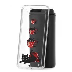 Чехол на Samsung Galaxy A80 Kruche Print Котенок в чашке КruЧЕ