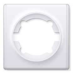 Рамка одинарная OneKeyElectro (серия Florence), цвет белый