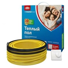 Теплый пол. Кабель нагревательный "Национальный комфорт" БНК 105,0 м/1200 Вт Мастер с терморегулятором