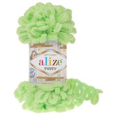 Пряжа Alize Puffy (41 салатовый) 5 шт.