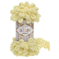 Пряжа для вязания Alize Puffy, цвет 13, 9м 100гр, 5 мотков
