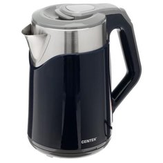 Чайник электрический Centek CT-0023 Blue, пластик, колба металл, 2 л, 2000 Вт, синий 5257130
