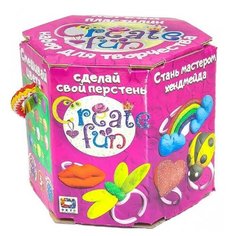 Набор легкого прыгающего пластилина ТМ "Moon Light Clay" "Перстень" Фабрика Фантазий